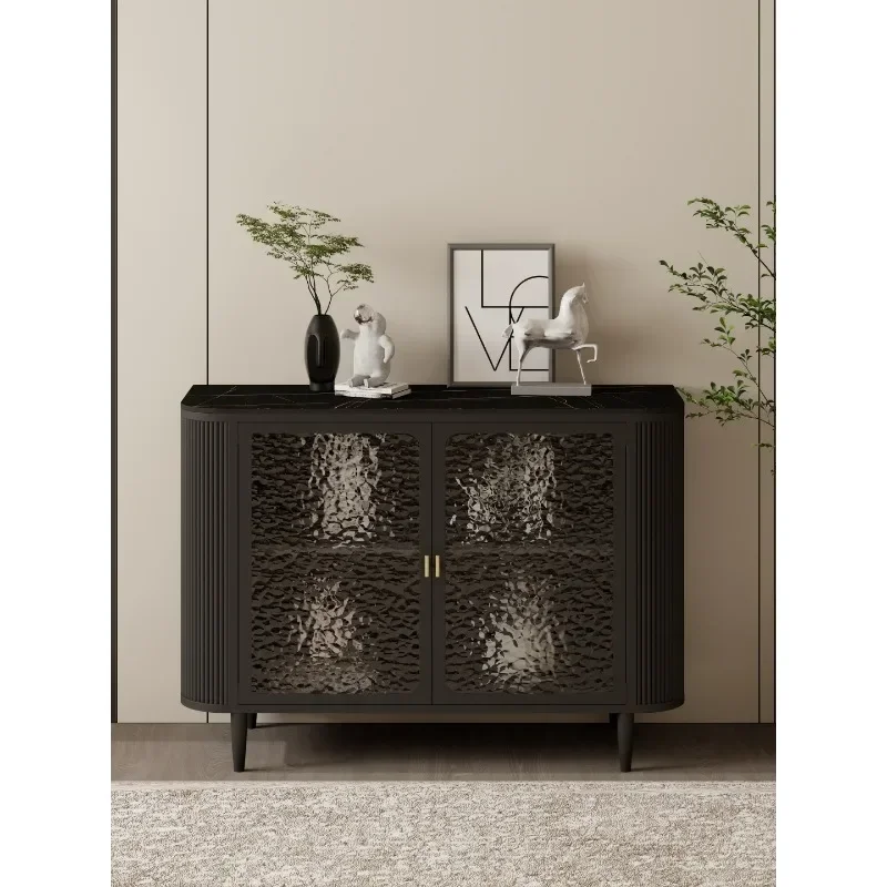 Simple hotel entrance cabinet light luxury restaurant  wine cabinet living room storage display