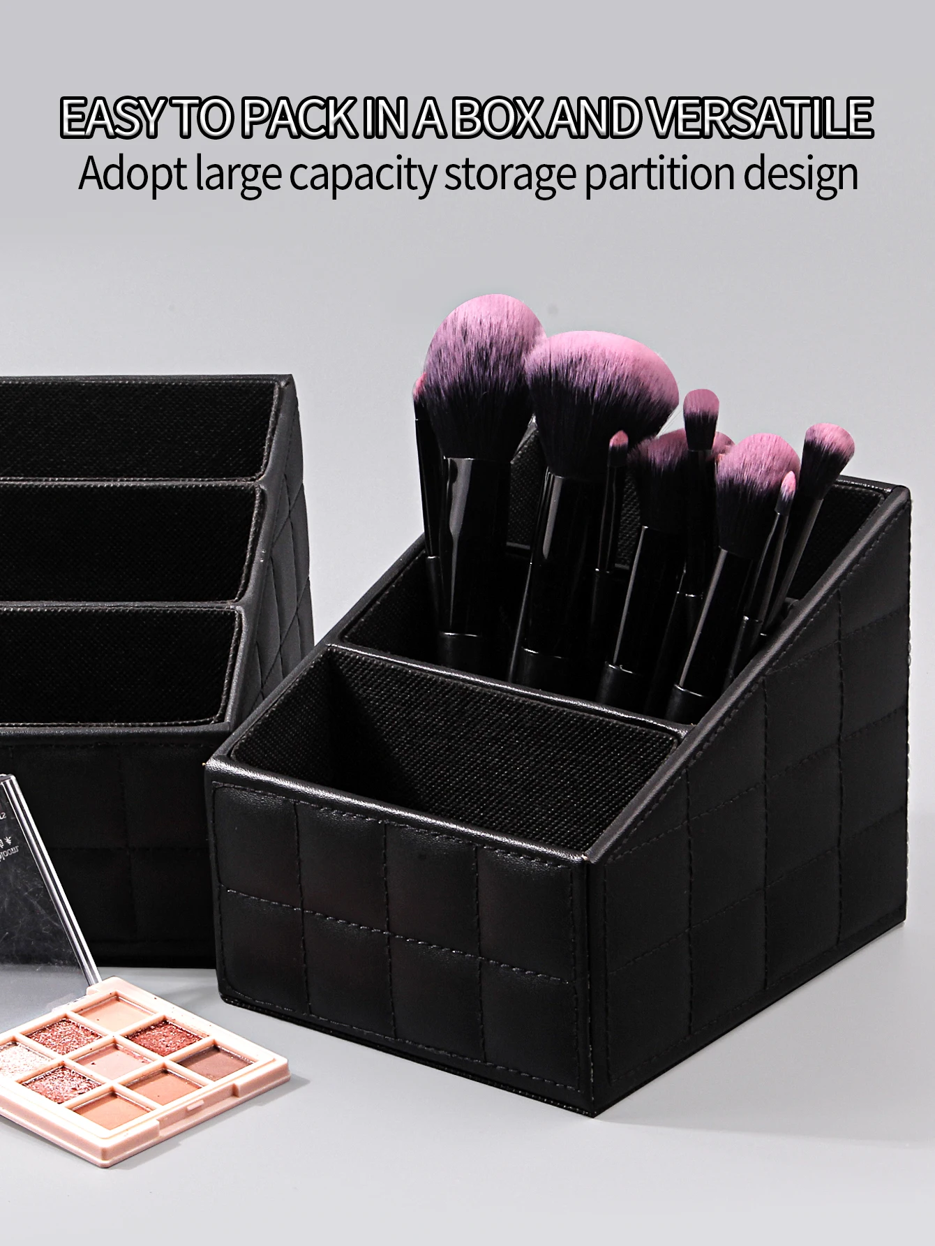 صندوق تخزين مستحضرات التجميل صندوق تخزين فرشاة المكياج