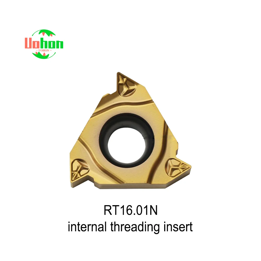 

Original RT16.01N YBG201 16IR Carbide Inserts Threading 1.0 1.5 2.5 2.0 3.0 2.5 Internal Thread Insert Lathe Tools Cutter