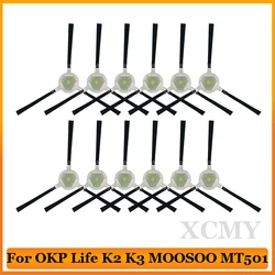 Side Brushes For Lefant M210 / M210S / M210B / M210P / M213 / OKP Life K2 / K3 / K4 / K5 /  MOOSOO MT501 Robot Vacuum Parts