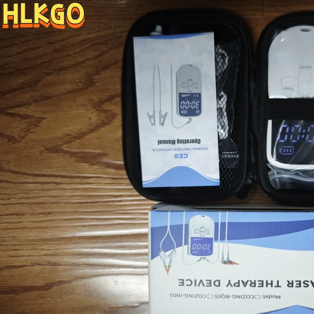 

Sleep Disorder & Stress Treatment Device, Professional Vagus Nerve Stimulation & Cranial Electrotherapy Clip, Rechargeable Desig