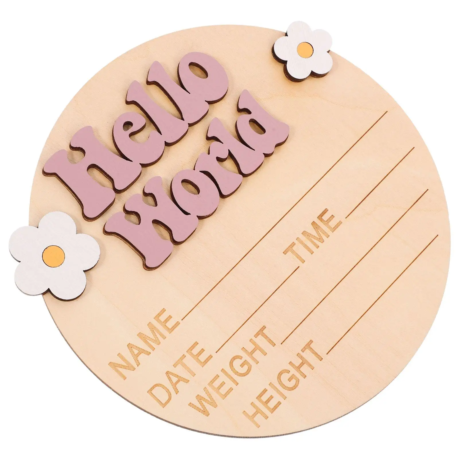 

Мемориальная карта для списка роста новорожденных, приветственный детский деревянный знак о объявлении с вехами