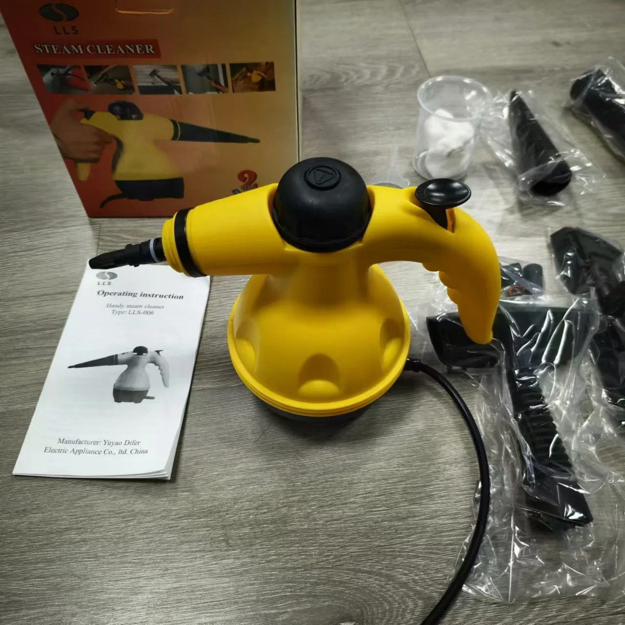High Temperature Steam Cleaning Tool, Handheld High Pressure Unit for Household Spot Stain Removal