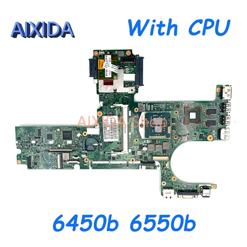 

AIXIDA 6050A2326701-MB-A02 613296-001 613296-501 613296-601 for HP ProBook 6450b 6550b laptop motherboard HM57 HD5430 Full test