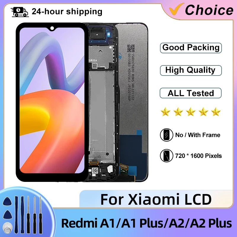 CHOICE LCD For Xiaomi Redmi A1 LCD Display 220733SG Touch Screen For Xiaomi Redmi A1 Plus Display Replacement Parts