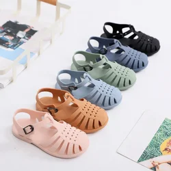 Children's Soft-soled Openwork Breathable Sandals Boys and Girls Home Outing Beach Boys and Girls 2-12y