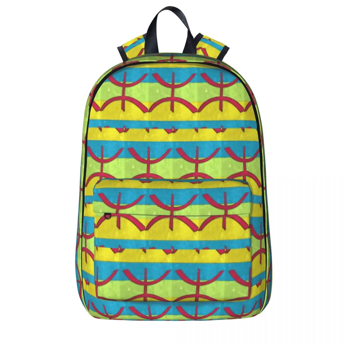 

Amazigh Flag Berber Flag Backpacks Large Capacity Student Book bag Shoulder Bag Travel Rucksack Casual Children School Bag