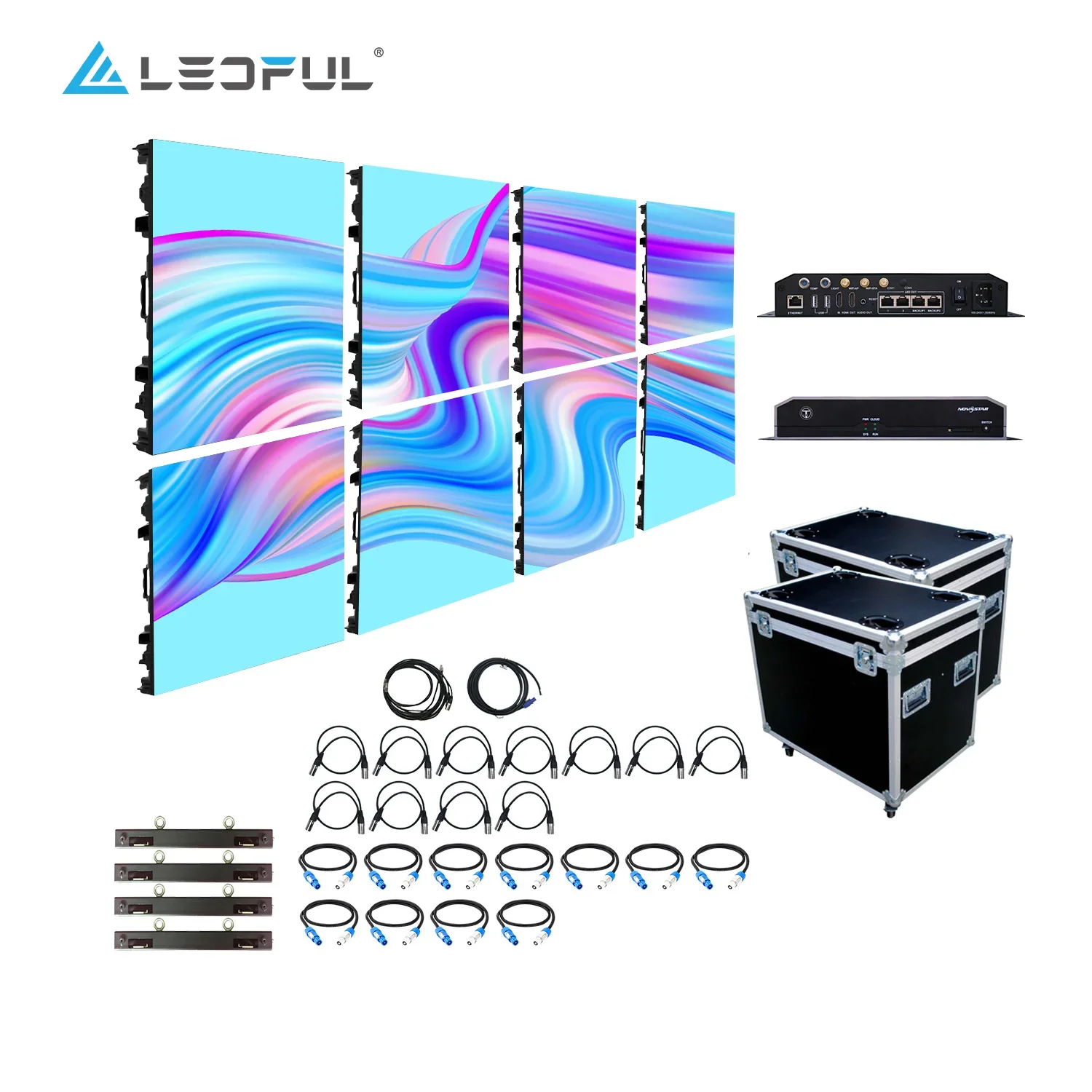 

4m x 3m P3.91 P4.81 SMD Outdoor Waterproof Rental Display Screen P3 P4 Large Stage Background LED Video Wall for Concert Price