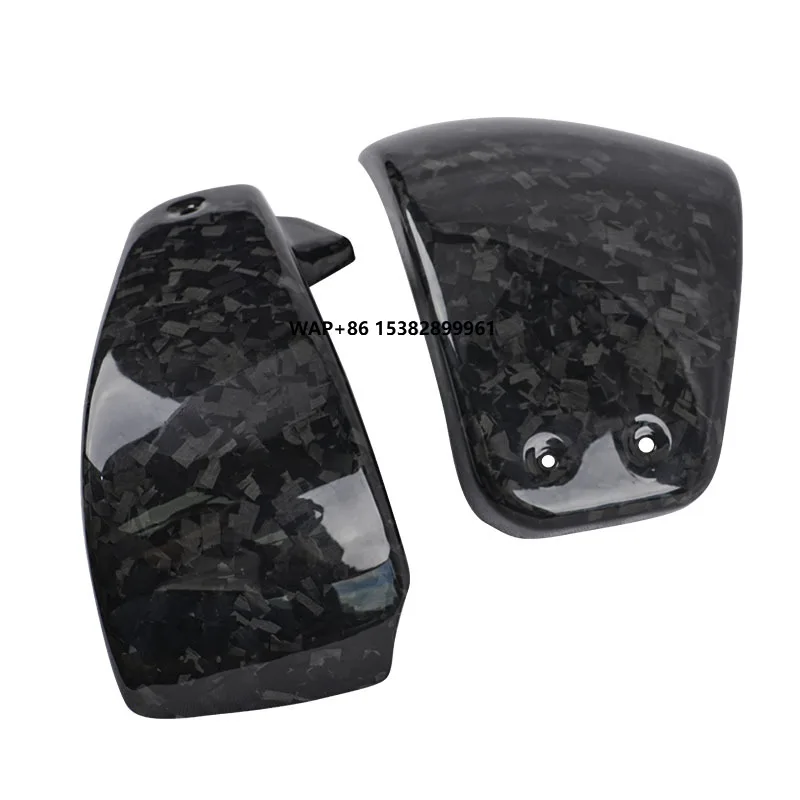 

Glossy Motorcycle Forged Carbon Fiber Battery Cover for 2025 Harley Softail Fatboy Breakout StreetBob LowRider S LowRider ST