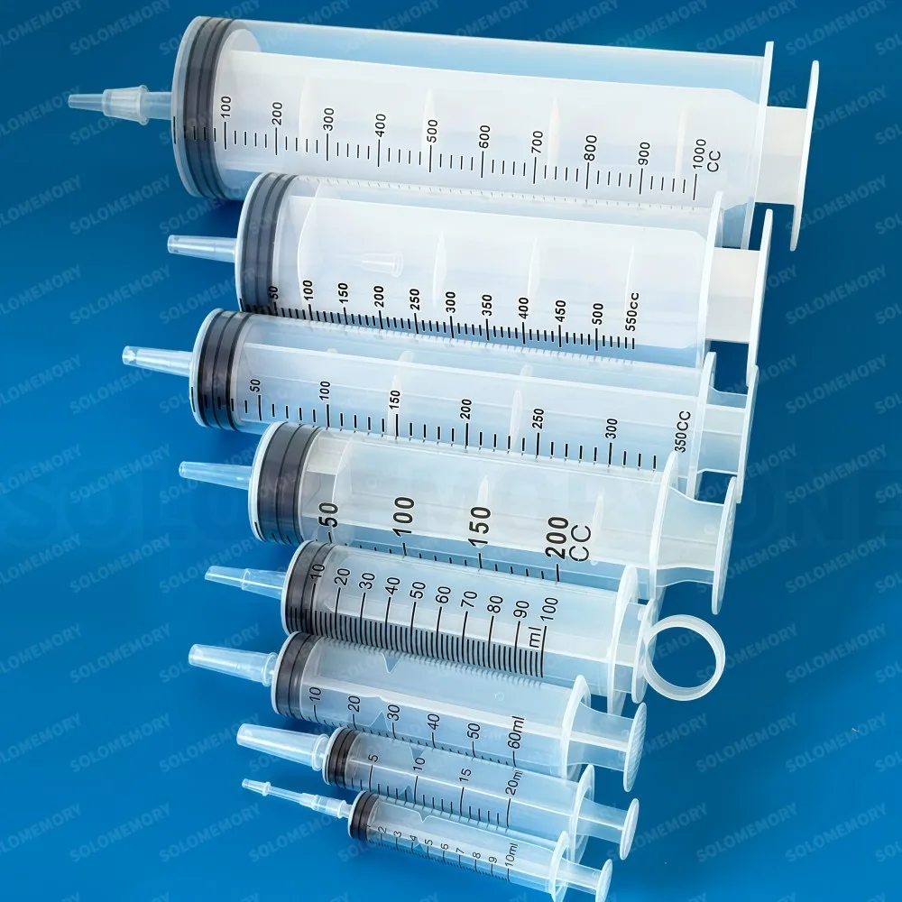 1000ml Großes Spritzen-Set, für Wissenschaftslabore, Flüssigkeiten, Pflanzenbewässerung, Tinte, Wasserwechsel im Aquarium, Fütterung großer Tiere – Detail 6