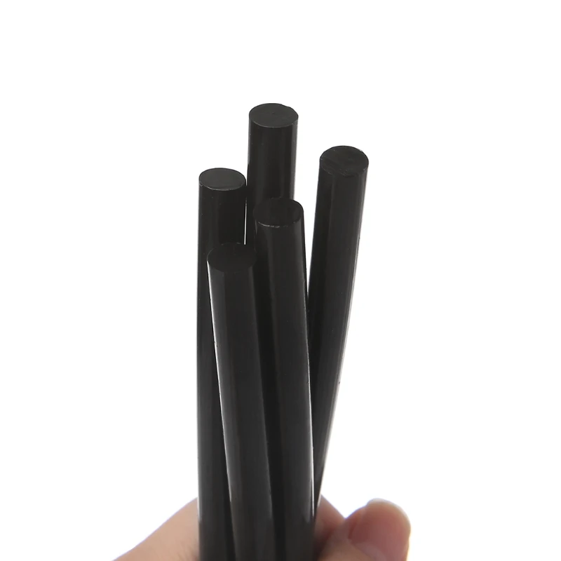 Imagem -03 - Cola Quente Bastão Preto Adesivo Alto 11 mm para Artesanato Faça Você Mesmo Ferramenta Reparo Brinquedos M6cf Peças