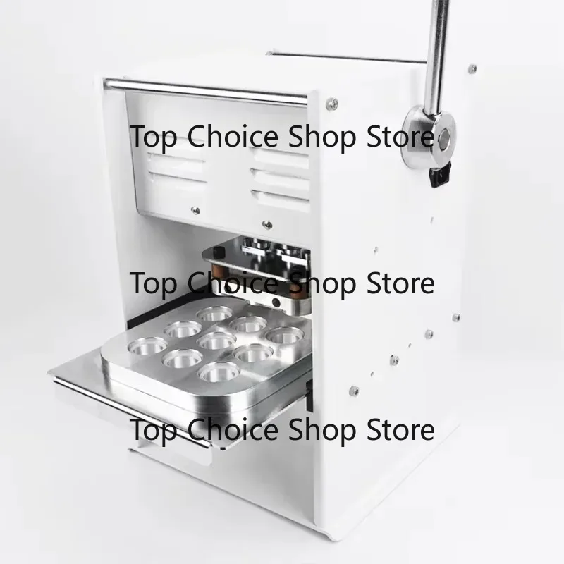 Manual Plastic Cup Aluminium Foil Empty  Coffee  Heat Sealing Machine