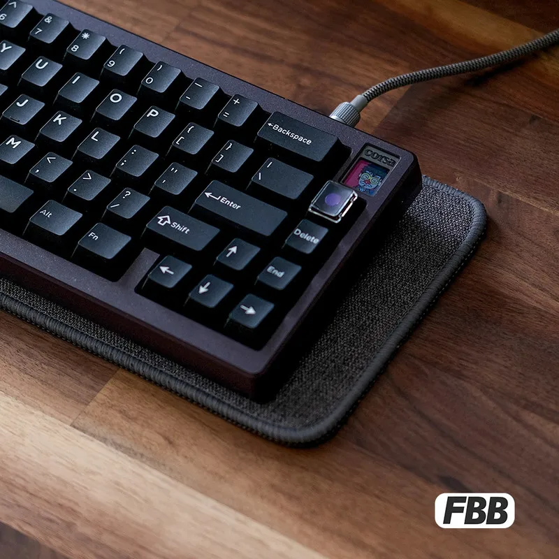 Podkładka pod mysz dla graczy FBB, lniana, gruba, dziana, amortyzująca wstrząsy, redukująca hałas, akcesoria PC, mata na biurko