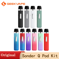 Original GeekVape Sonder Q Pod Kit 20W 1000mAh Battery 2ml MTL /RDTL Electronic Cigarette Vaporizer