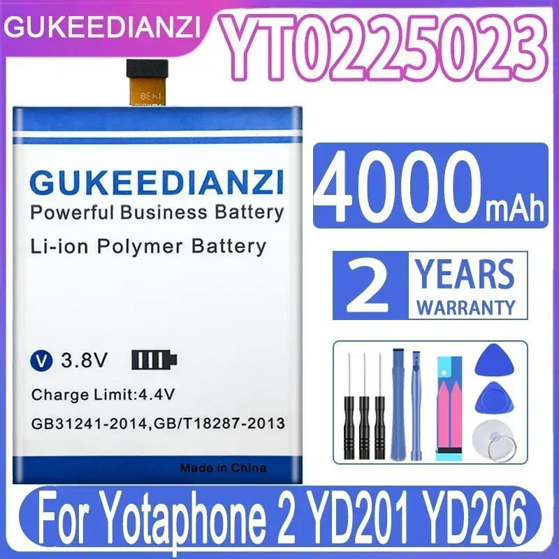 Mobile Phone Batteries CLYT-33001 3850mAh-4000mAh For Yotaphone 2 Yotaphone2 YD201 YD206/ For YOTA 3 YOTA3 YT0225023 Battery