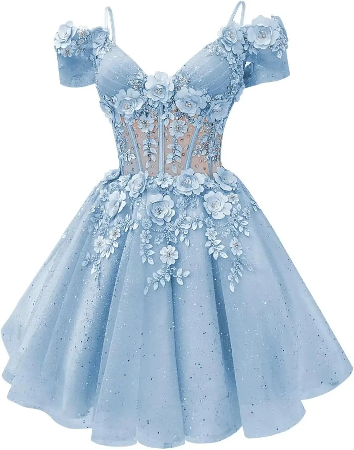 

2025 Новое простое вечернее платье в европейском и американском стиле с кружевной аппликацией в форме сердца, вечернее платье без рукавов с сеткой, платье для выпускного вечера