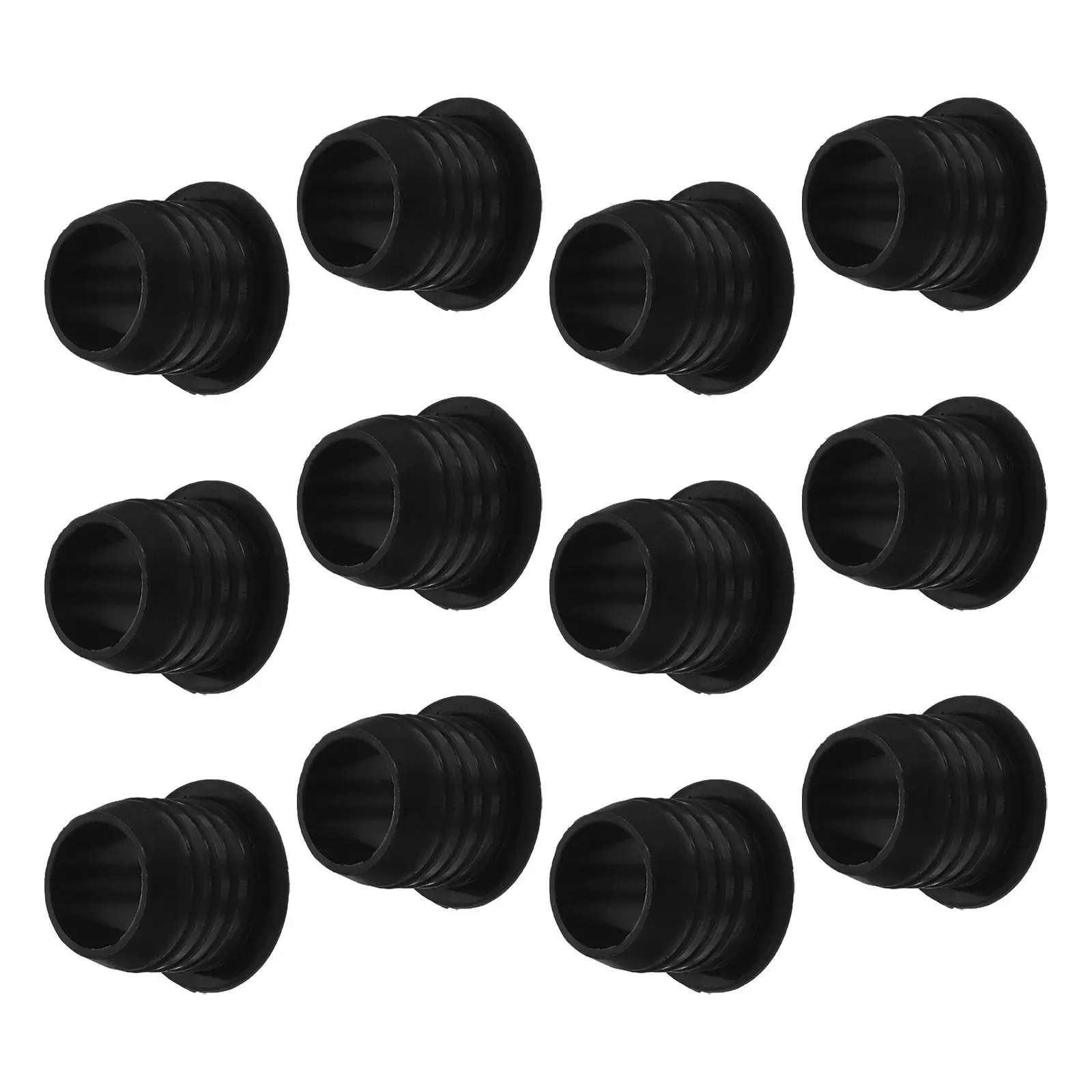 12Pcs Liquor Pourer Adapters Large Neck Bottles Threaded Spill Proof Spout Replacement Home Bar Party Pourer Bottles Converts