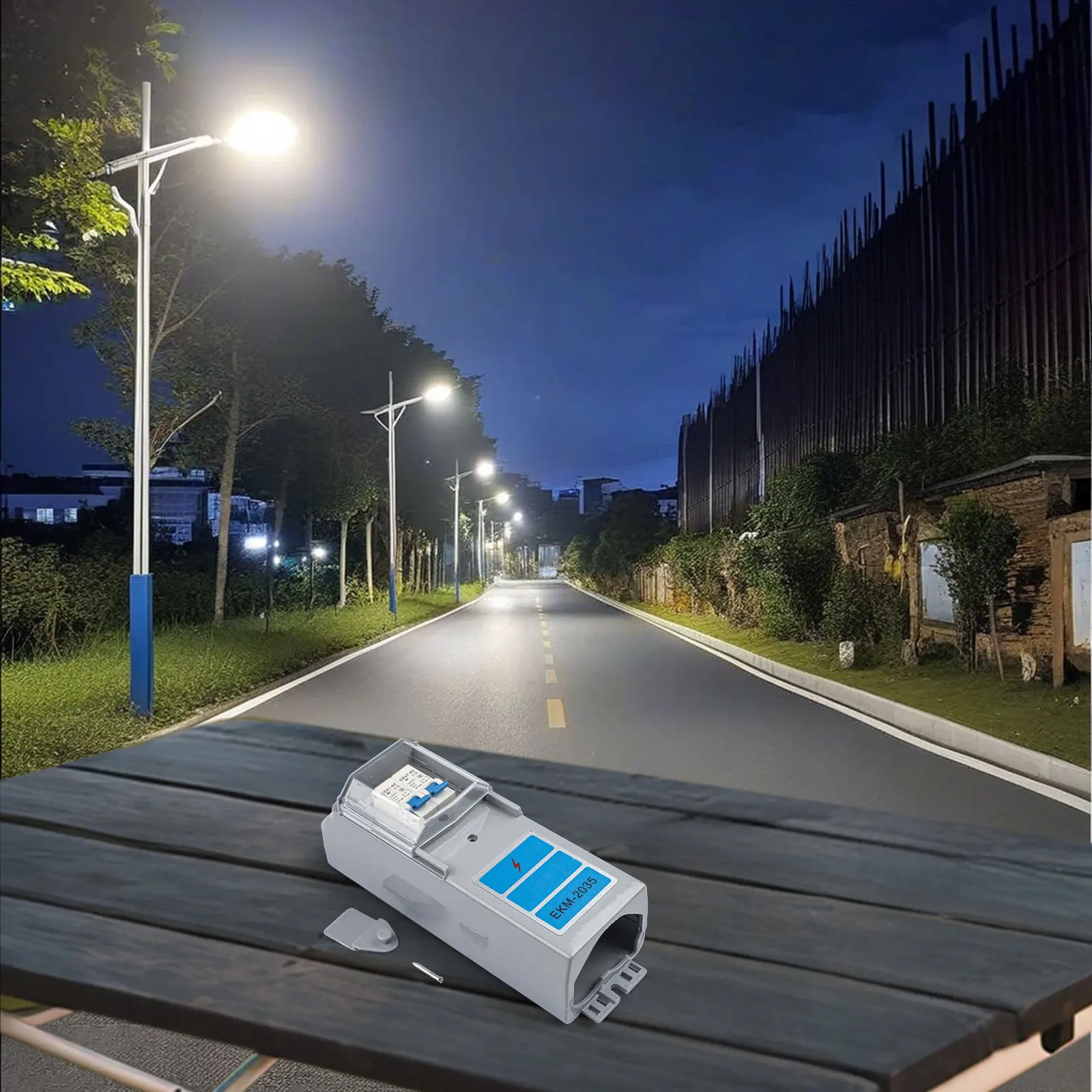 Circuit Breaker Box for ekm2035 Control Box Built-in Circuit Protection Compact Design For Installation DIN Rail Support For