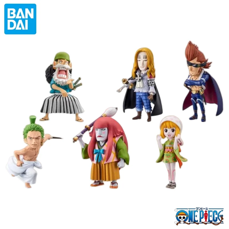 

В наличии Bandai Original Banpresto One Piece Wcf 4, экшн-фигурка, модель куклы, новые персонажи аниме в штучной упаковке