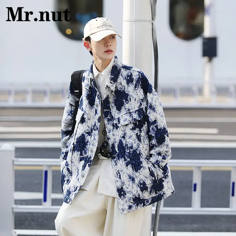 

Outerwear Harajuku Men's Clothing Shirt Jacket Windbreaker Casual Male Coat Fashion Women Jackets Unisex Everyday Travel Clothes