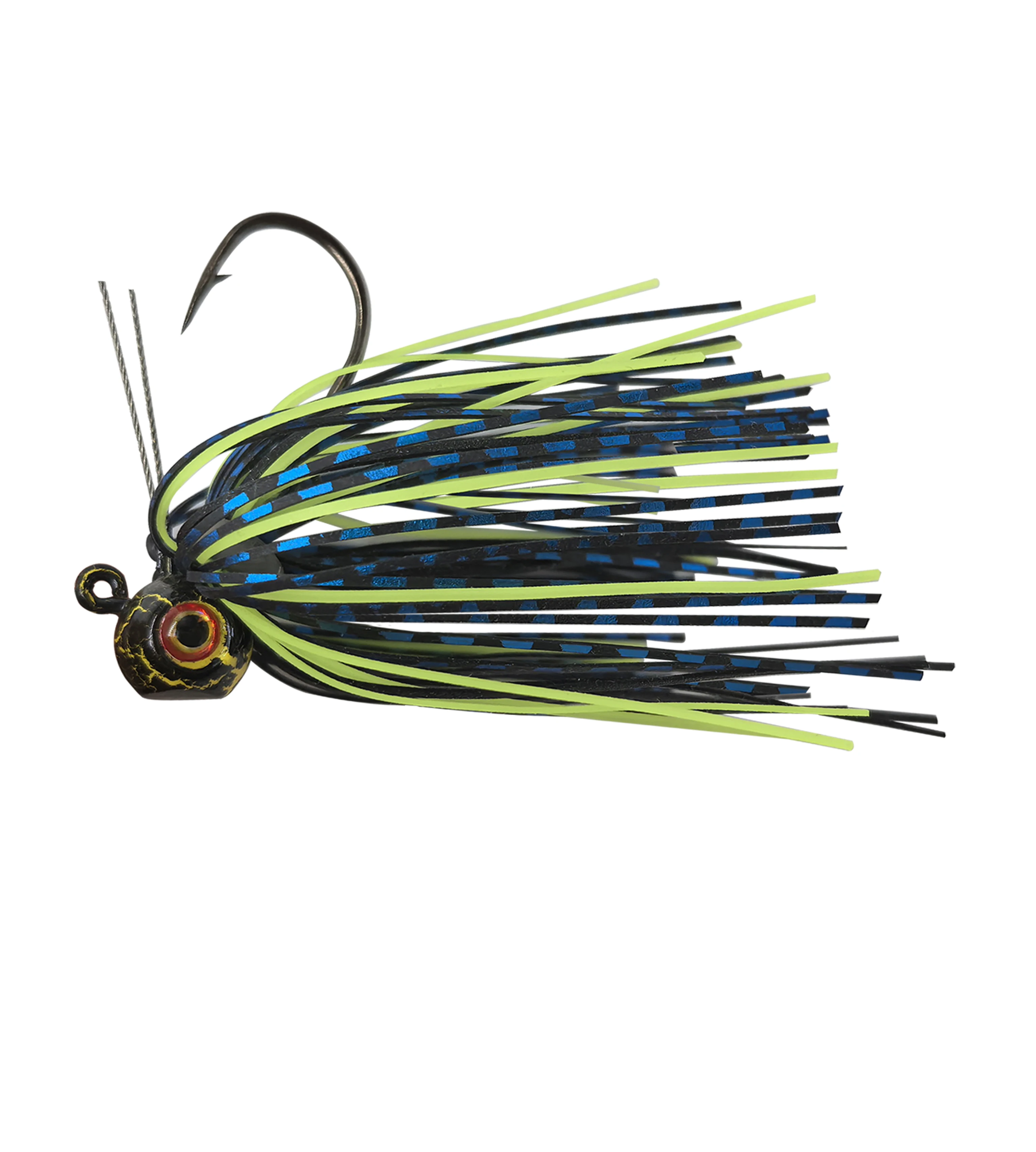 Mycena 9G Jig Weedless Jig Bass Jig Chatter Bait Angelköder Chatterbait Wobbler für Bass-Angelzubehör – Detail 3