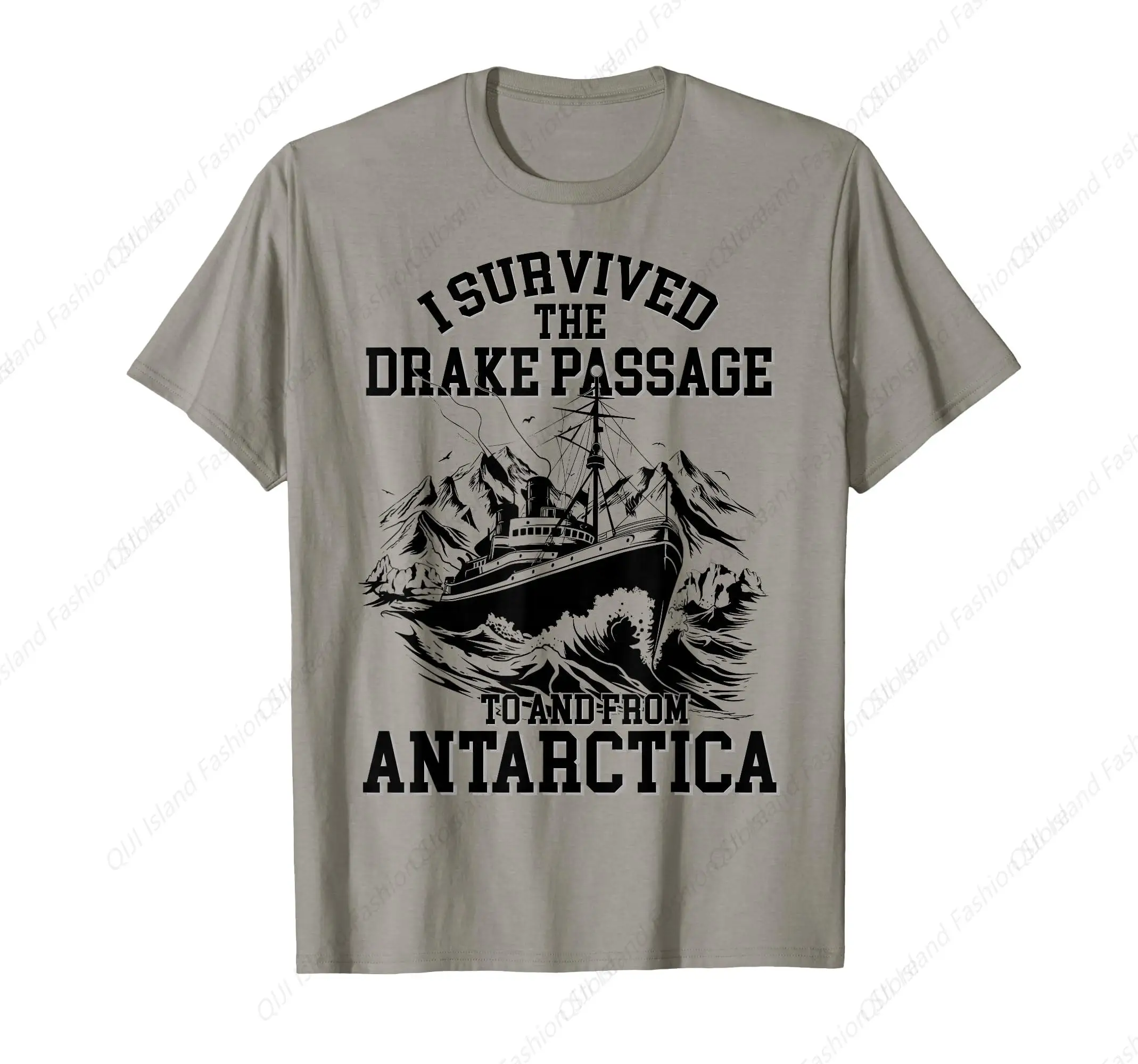

To and from Antarctica through The Drake Passage T-Shirt