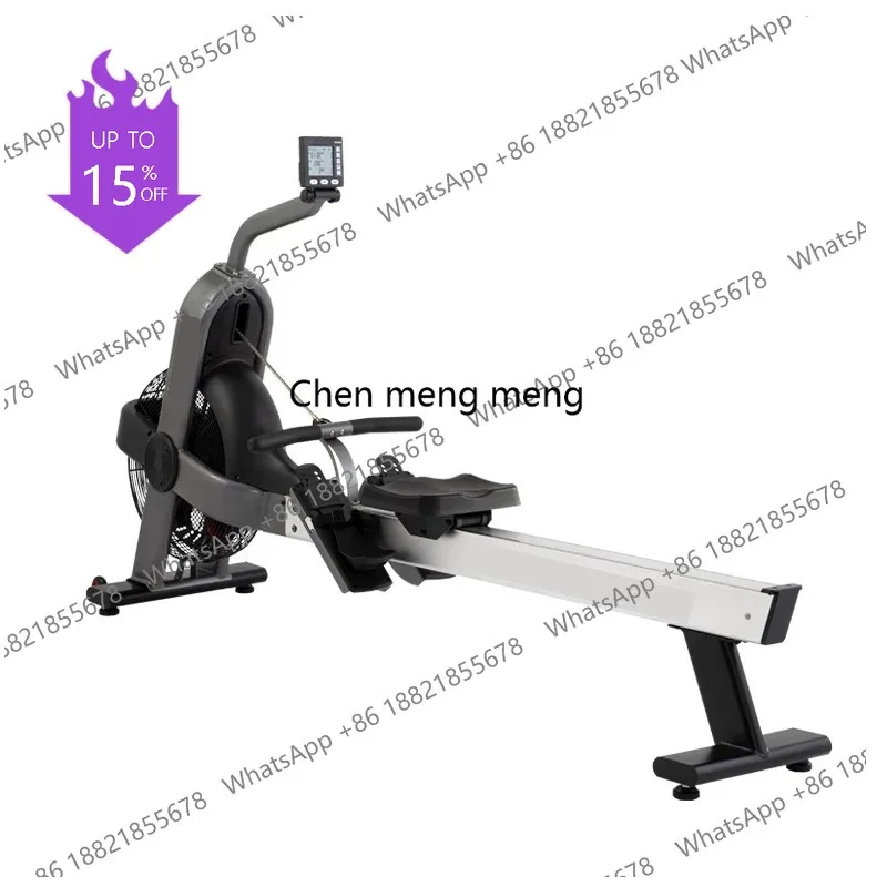 A49 Super  Commercial Fitness Machine Gym Equipment Cardio Air Rowing Machine Steel Magnetic Air Rower Machine
