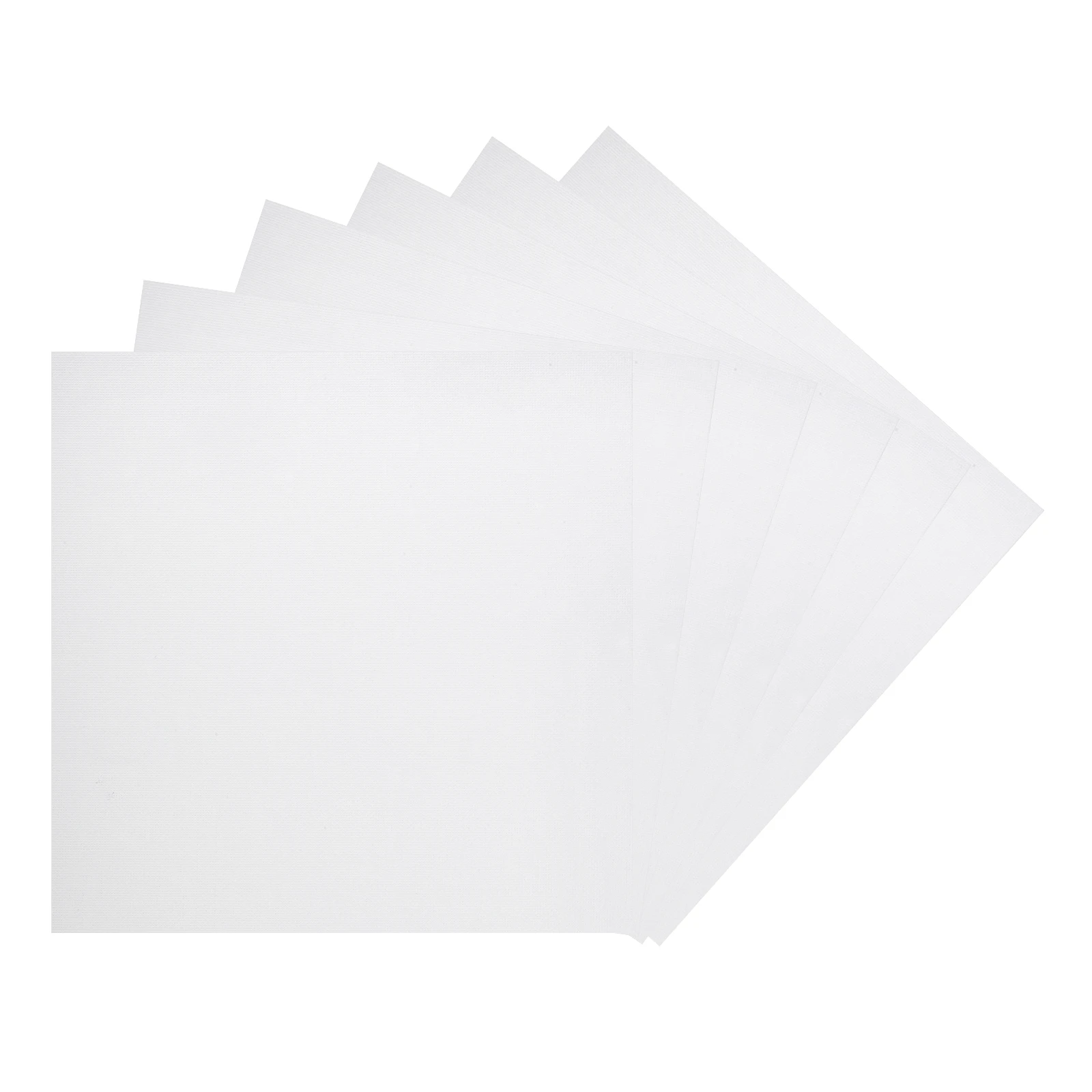 

6Pcs Canvas Boards for Painting Blank Flat Canvas Panels Art Painting Supply White 100%Cotton for Acrylic Oil Watercolor Tempera
