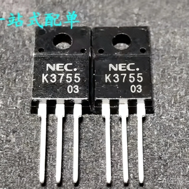 5PCS-20PCS 2SK3755TO220F 40V 45A K3755 N-channel power MOSFET, specially designed for high-current switching applications