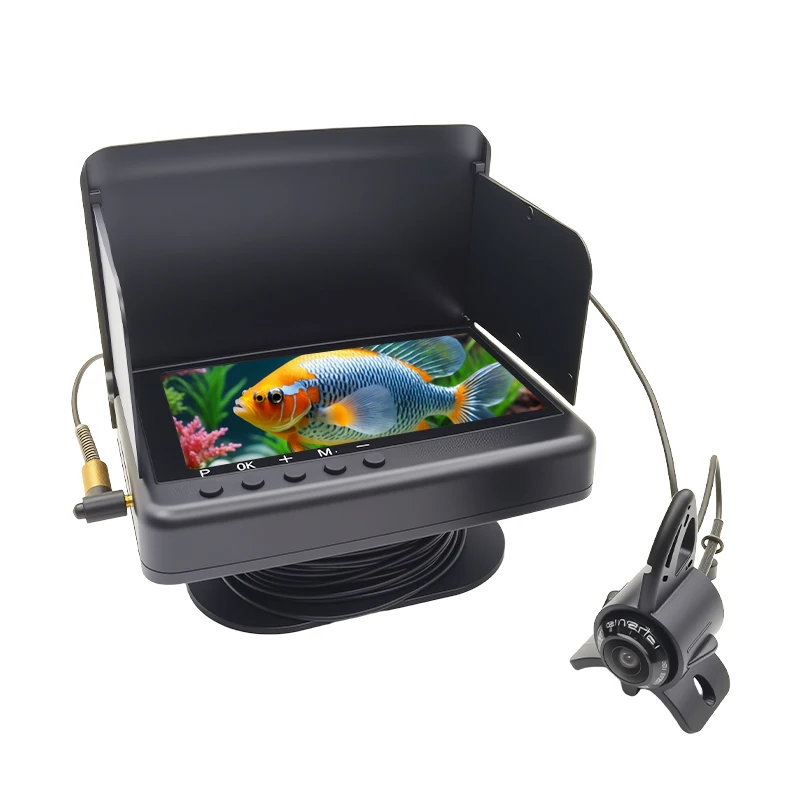 

Ultra 4K Professional Underwater Fishing Camera With 5'' OLED And Infrared Lamp IP68 Waterproof