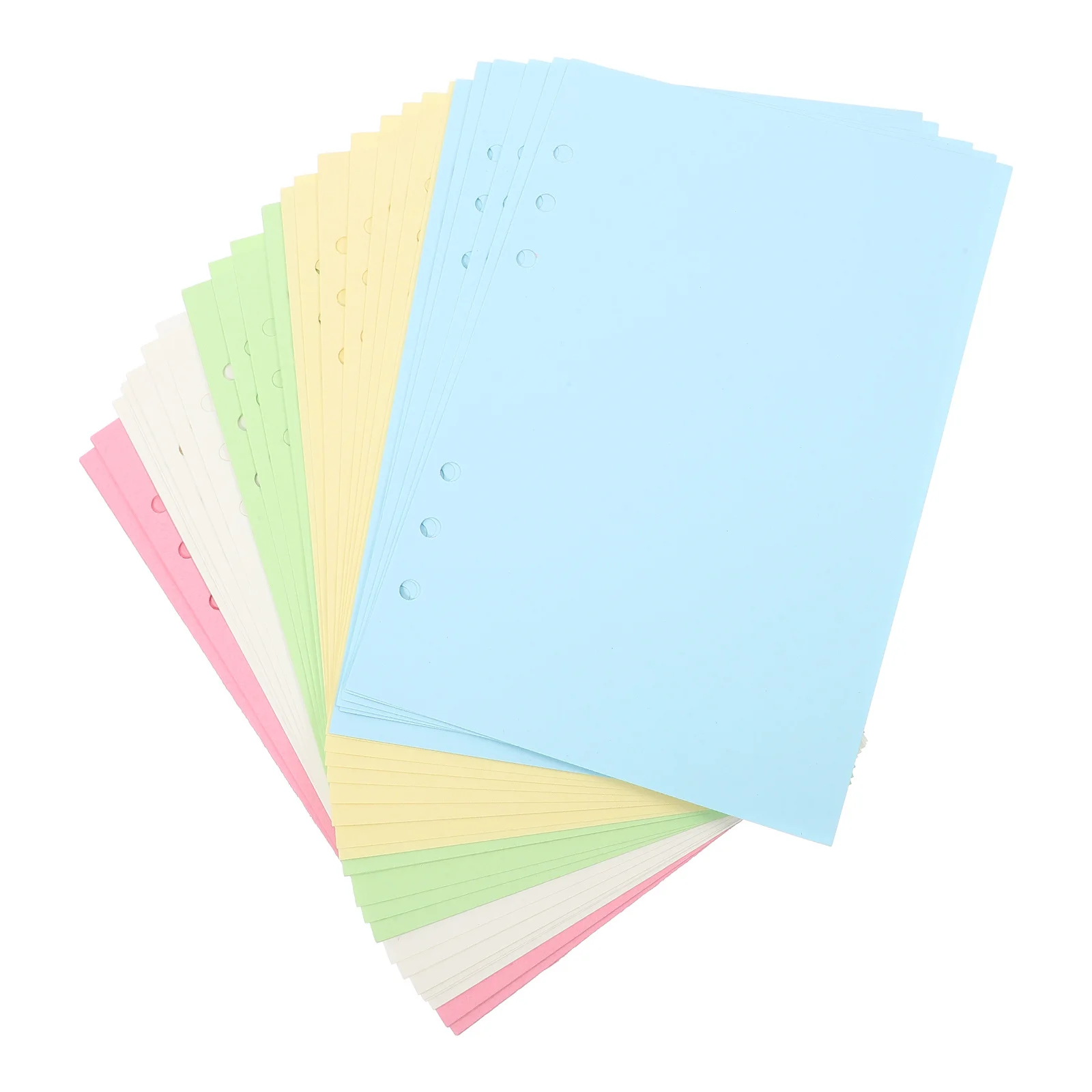 

50 Sheets A5 Notebook Refill Paper Smooth Writing Experience Planner Inserts Multi- Work and Study