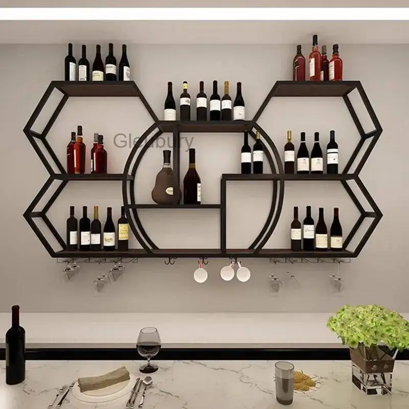 

Винные шкафы Vinera, витрина, полка для домашнего бара, настенные спиртовые шкафы, экономия места для коктейлей, мебель для бара Angolo