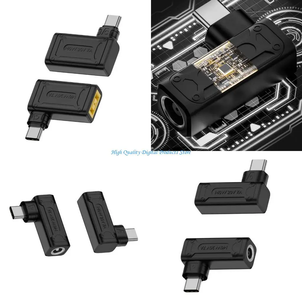 

U2JE 5.5x2.1/5.5x2.5/4.5x0.6/7.4x5.0/6.0x0.6/7.9x0.9mm/Square Female to Type C Male