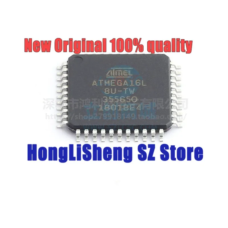 5pcs/lot ATMEGA16L-8AU ATMEGA16L TQFP-44 Chipset 100% New&Original In Stock