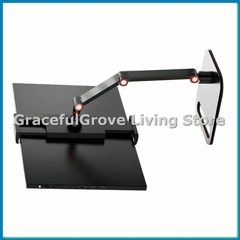 

Portable Monitor Stand, Universal Metal Desk Holder,16 Inch Universal,Desktop Flat Bracket for Live Broadcast-ABFB