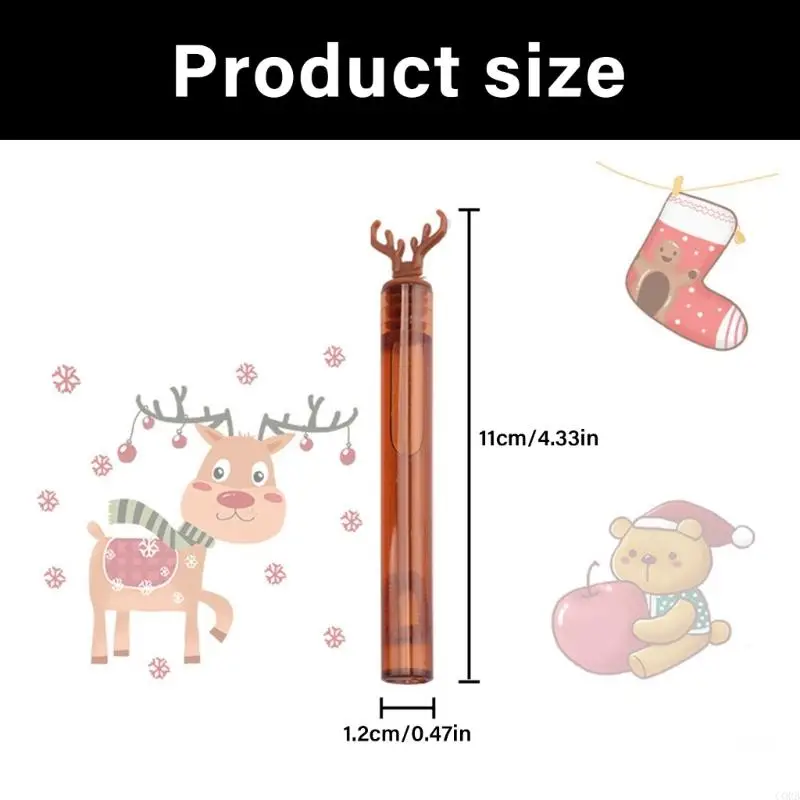 Kids Friendly Christmas Bubble Toy Multi Use Bubble Wand For Outdoor Indoor Play Safe Material No Liquid Included