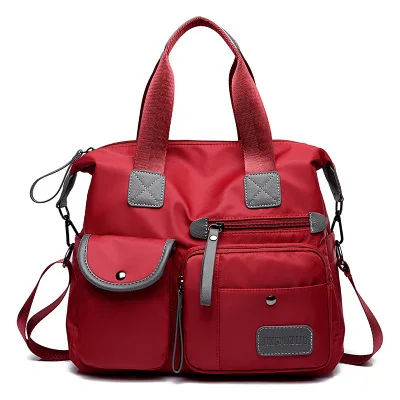 LazyChild-Bolso de viaje de nailon para mujer, bandolera de un solo hombro, gran capacidad, moda europea y americana, novedad de 2023