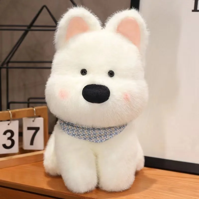 

Counter genuine luxury doll West Highland dog birthday gift doll plush toy