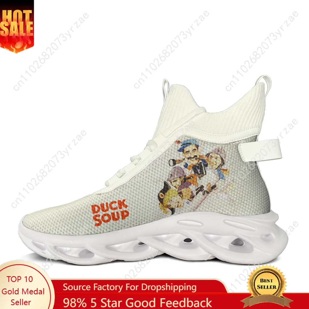 

Duck Soup High Top Flats Sneakers Mens Womens Teenager Sneaker High Quality Personalized Fashion Casual Shoe Custom Made Shoes