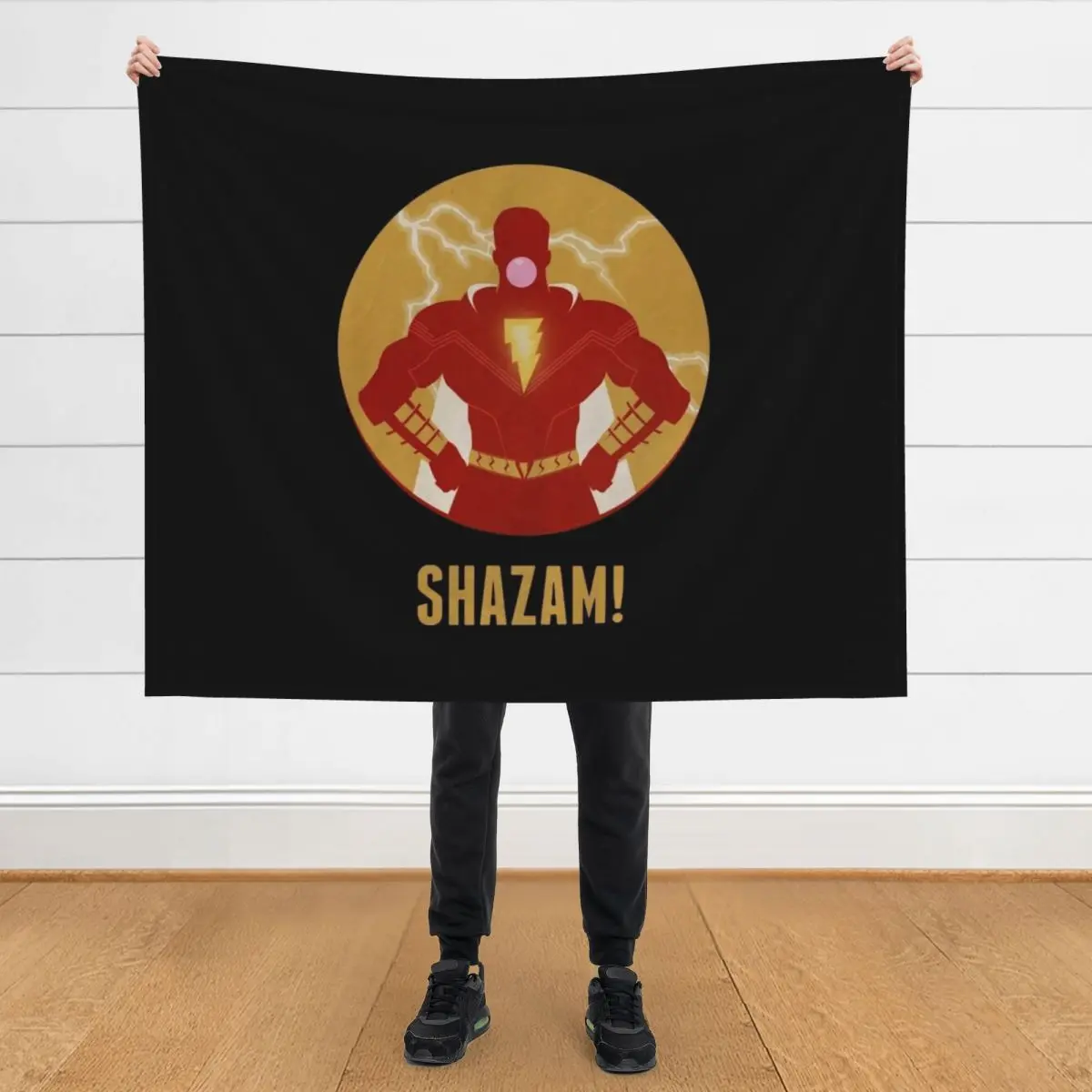 

Shazam Reveals Throw Blanket Decorative Sofa Sleeping Bag Travel Blankets