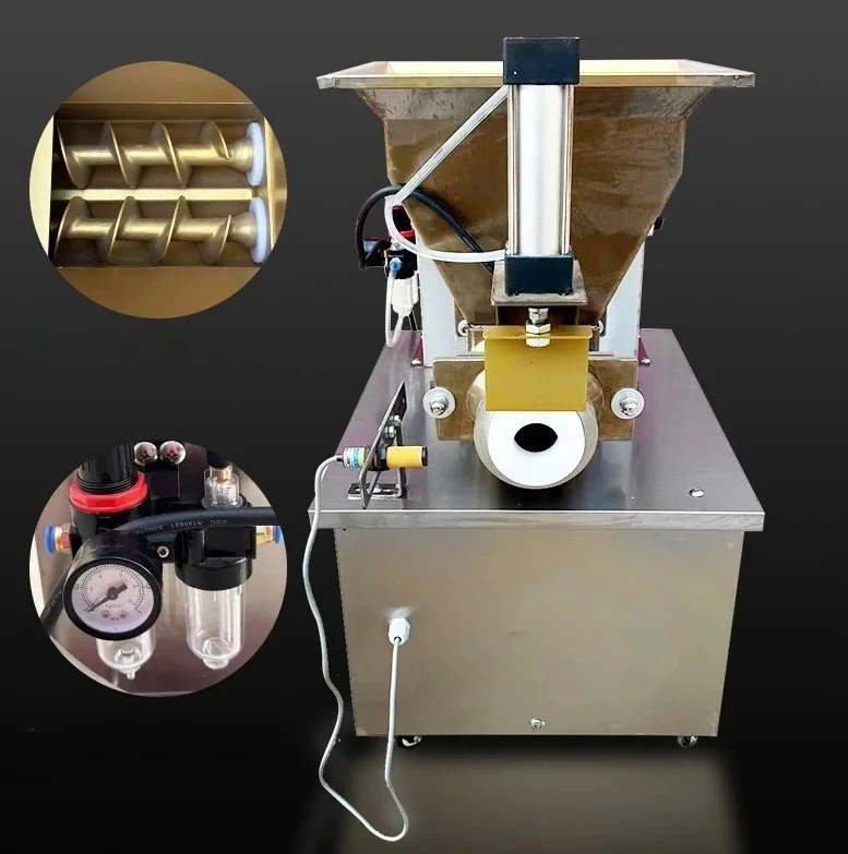 Cutting Making Roti Chapti Dough Cutter Divider Machine Commercial Bakery Bread Ball