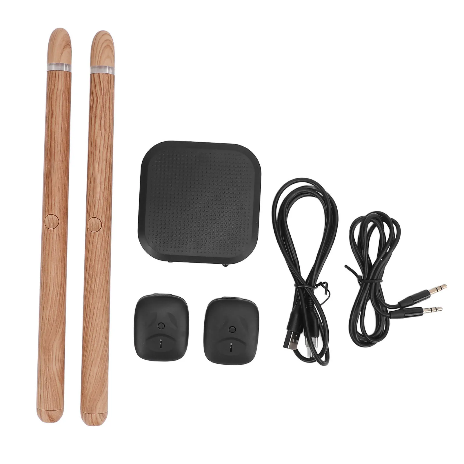 Tragbares virtuelles Lufttrommel-Set, geräuschlose elektrische Lufttrommelstöcke mit Pedalen, innovatives elektronisches Schlagzeug-Set für Erwachsene und Anfänger