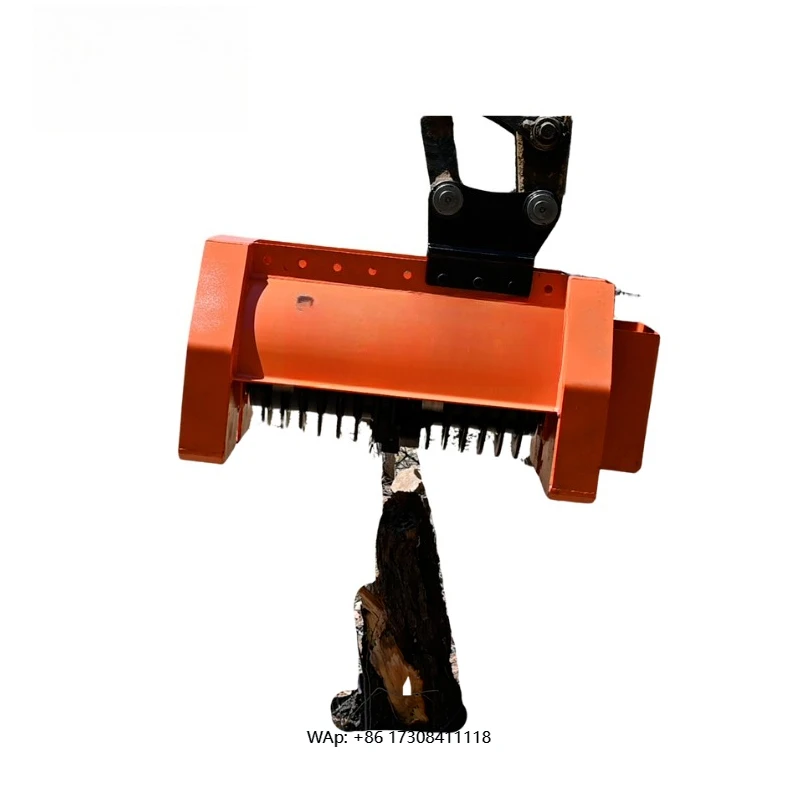 

Hydraulic excavators for bush clearing and land management Brush cutters Mulcher lawn mowers