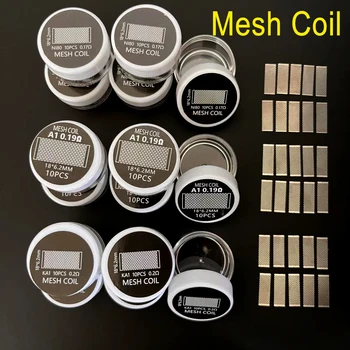 50/30/20/10 adet Ni80 KA1 örgü önceden hazırlanmış bobin 6.2mm Kylin Zeus X örgü Kylin M RD/TA yedek PreBuilt örgü bobin aksesuar