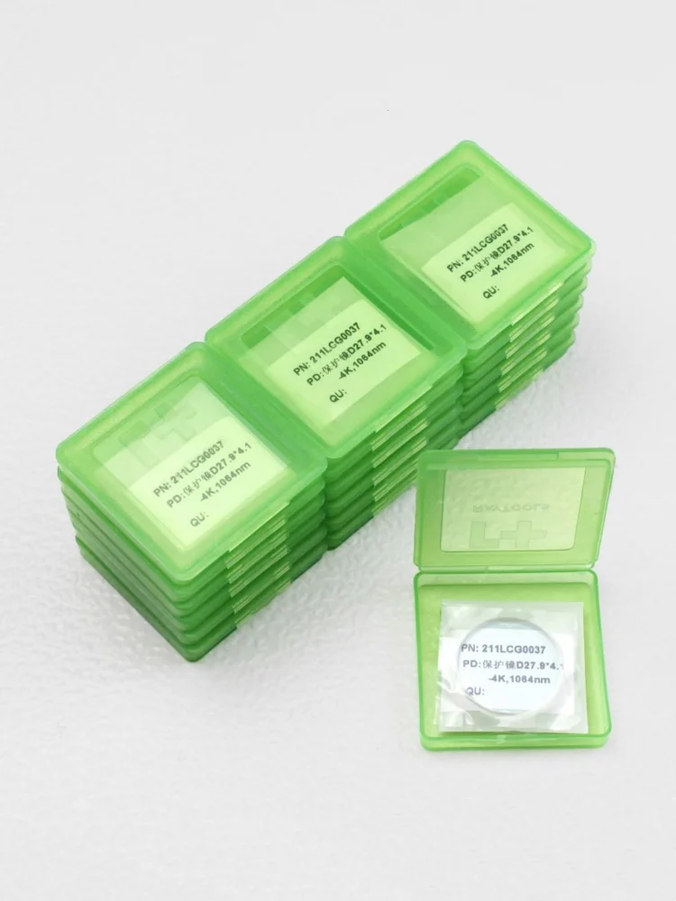 Raytools-Lentille laser d'origine, fenêtres de protection optiques, tête, 4kw, 1064nm, 27.9x4.1, 24.9x1.5, 37x7, 211LCG0037, 211LCG0020, 120274100B