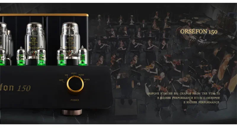 M-075 비즈 머신 앰프 클론 맥킨토시 MC150 KT88 진공관 하이파이 슈퍼 파워 비즈 머신 싱글 사이드 150W 푸시형 ATC