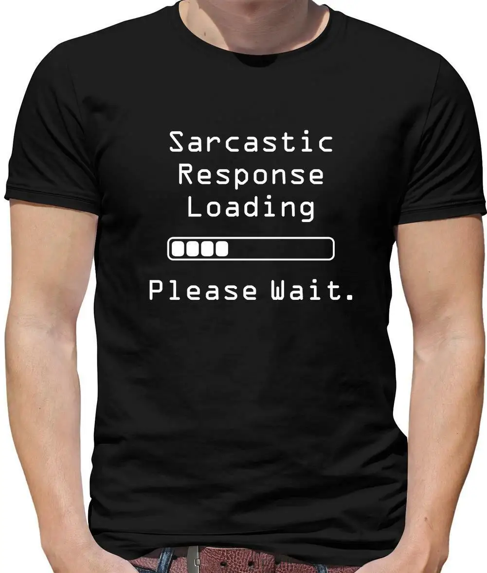 

Забавная Мужская футболка Sarcastic с откликом