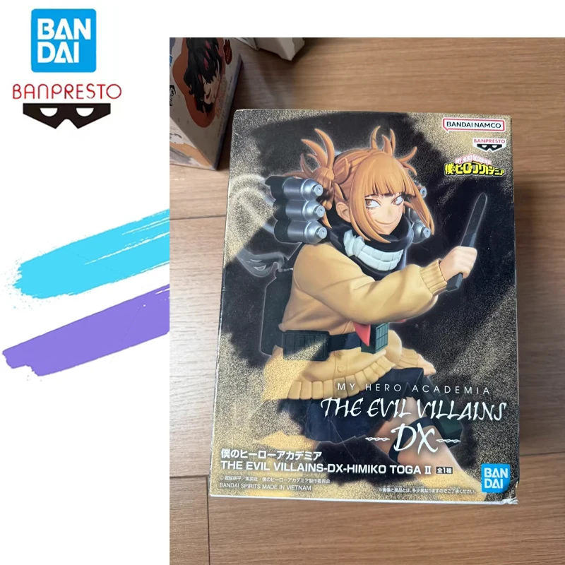 

Original Bandai Banpresto My Hero Academia Cross My Body Himiko Toga Anime Action Figures Model Collect Collections In Stock Toy