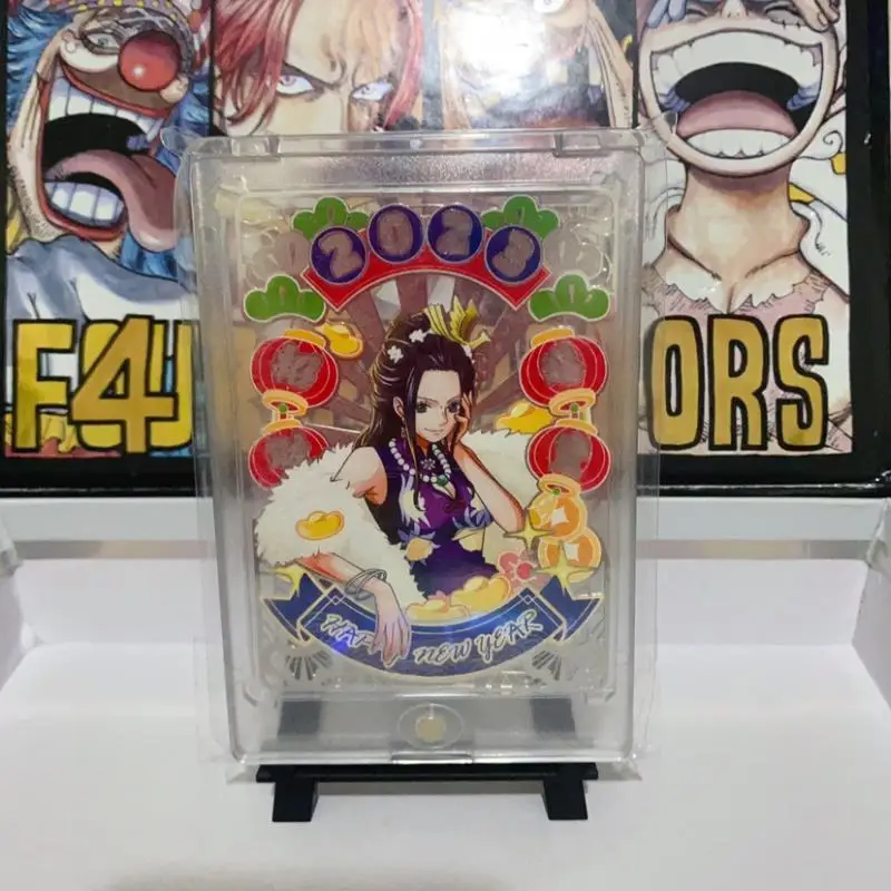 Anime One Piece Monkey D. Luffy Nico-Robin Roronoa Zoro Silver Card Game Collection Rare Children\'s Toys Boys Birthday Gifts