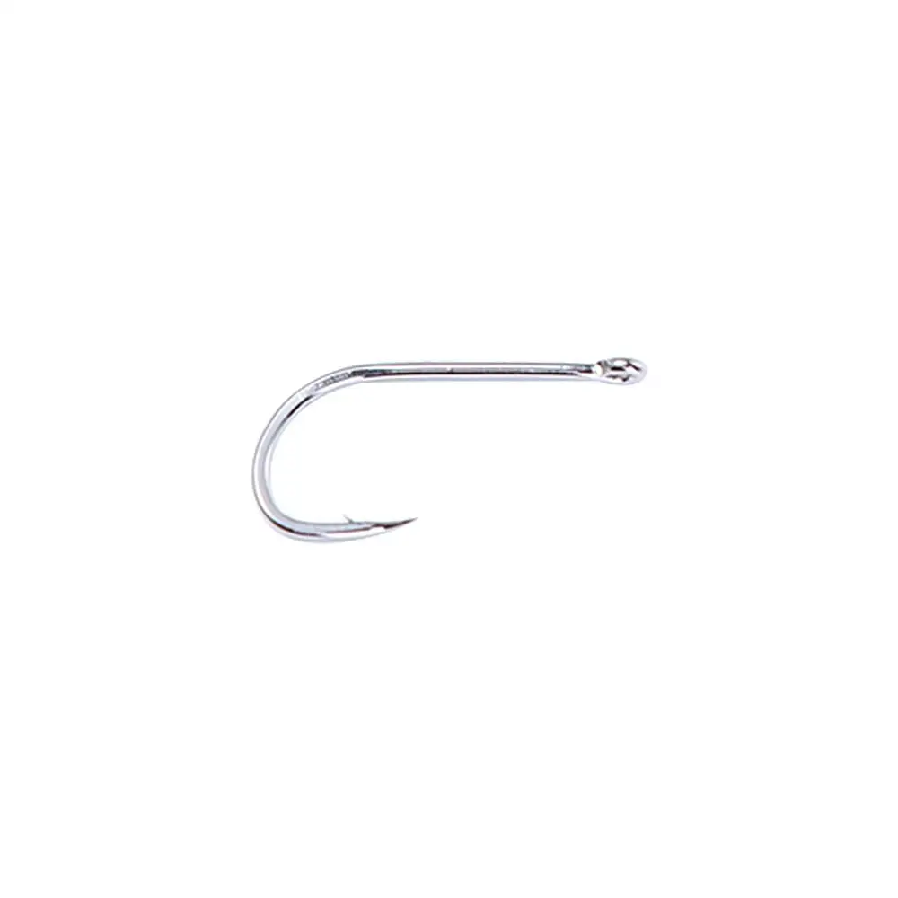 Fly Fishing Hook Double Back Barbed Offset Narrow Bait Hook Long Shank Fishing Hook Barbed Fishhook High Carbon Steel